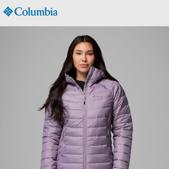 Columbia Women's Light Beige Hooded Packable Puffer Jacket - Picture 11 of 11